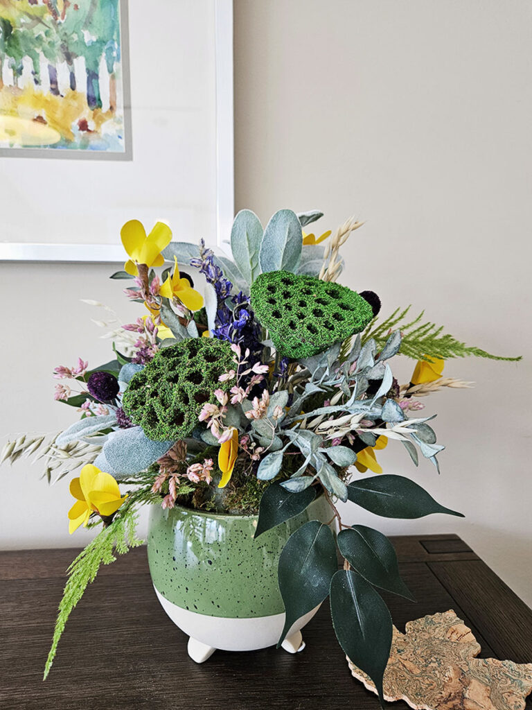 Bloom Box Spring Lotus Pods DIY Flower Arrangement